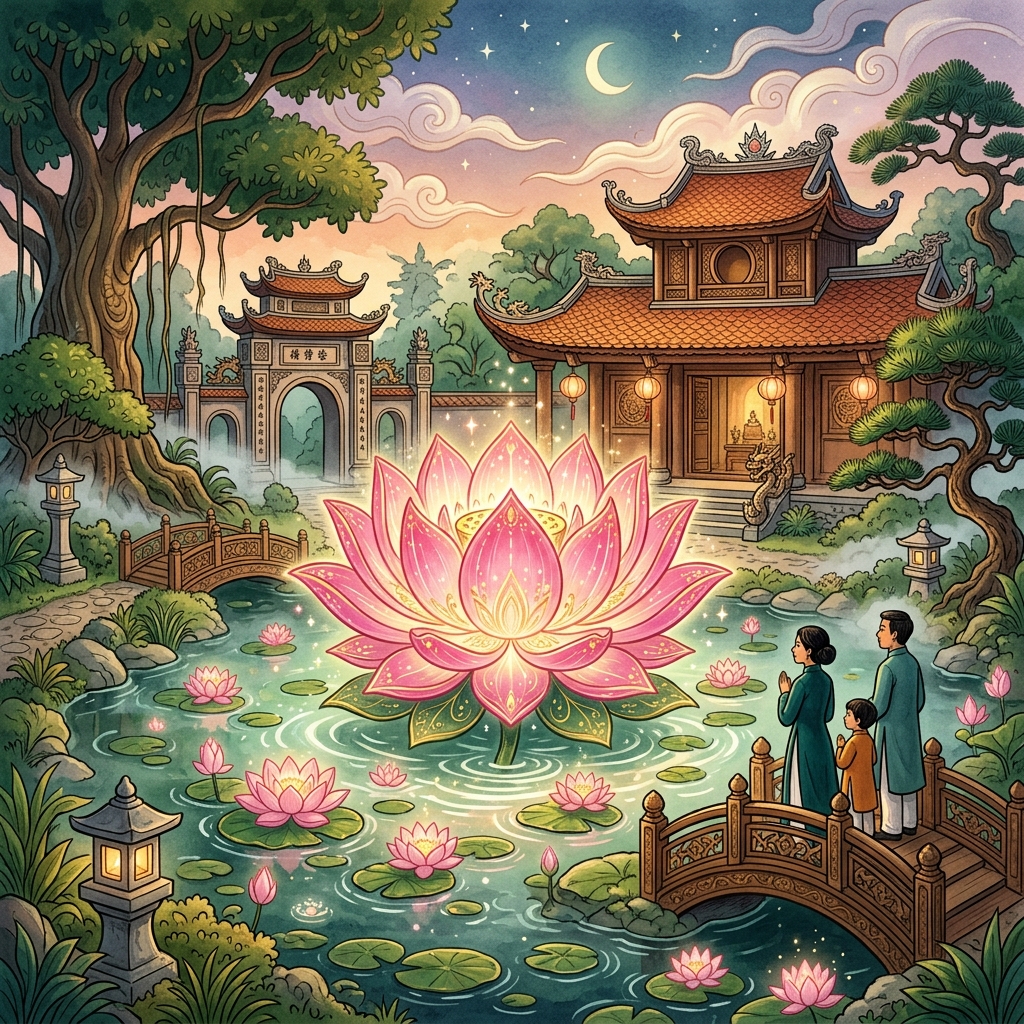 Sự tích hoa Sen